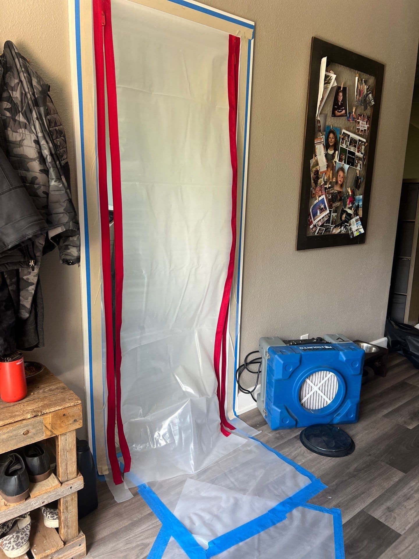 Gallery photos for Roof Leak Water Damage - What It Really Looks Like Inside Your Walls: Image #1