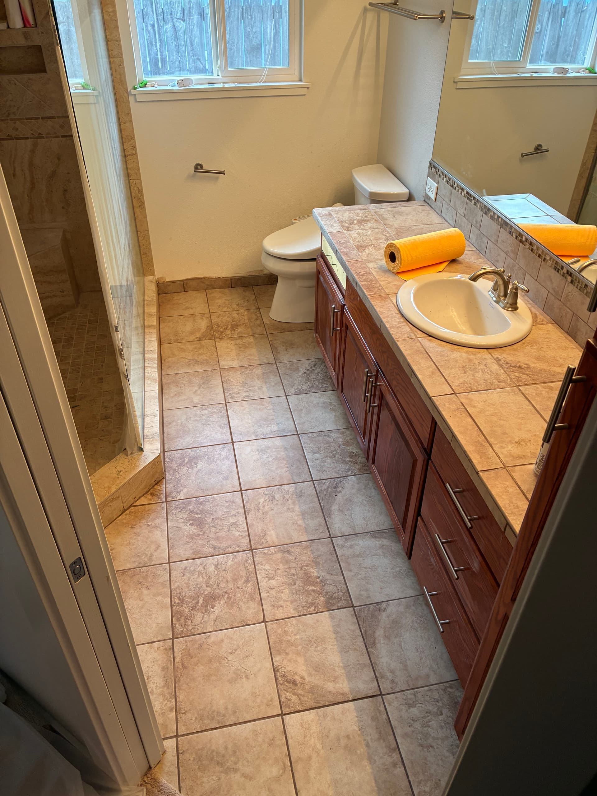 Gallery photos for Water Damage Repair and Bathroom Rebuild: Image #3