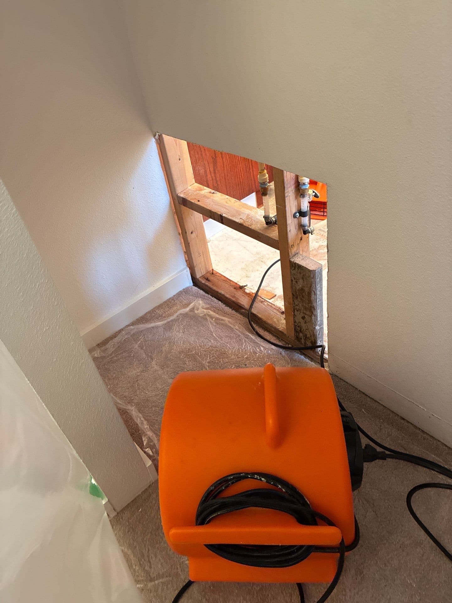 Gallery photos for Water Damage Repair and Bathroom Rebuild: Image #2